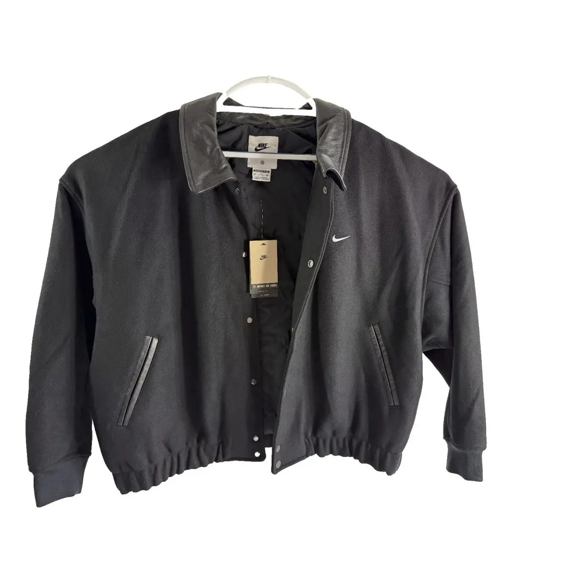Nike clothing - Nike Solo Swoosh - Solo Swoosh - FZ1168-010 - Black (UPC: 0197596833225) 4