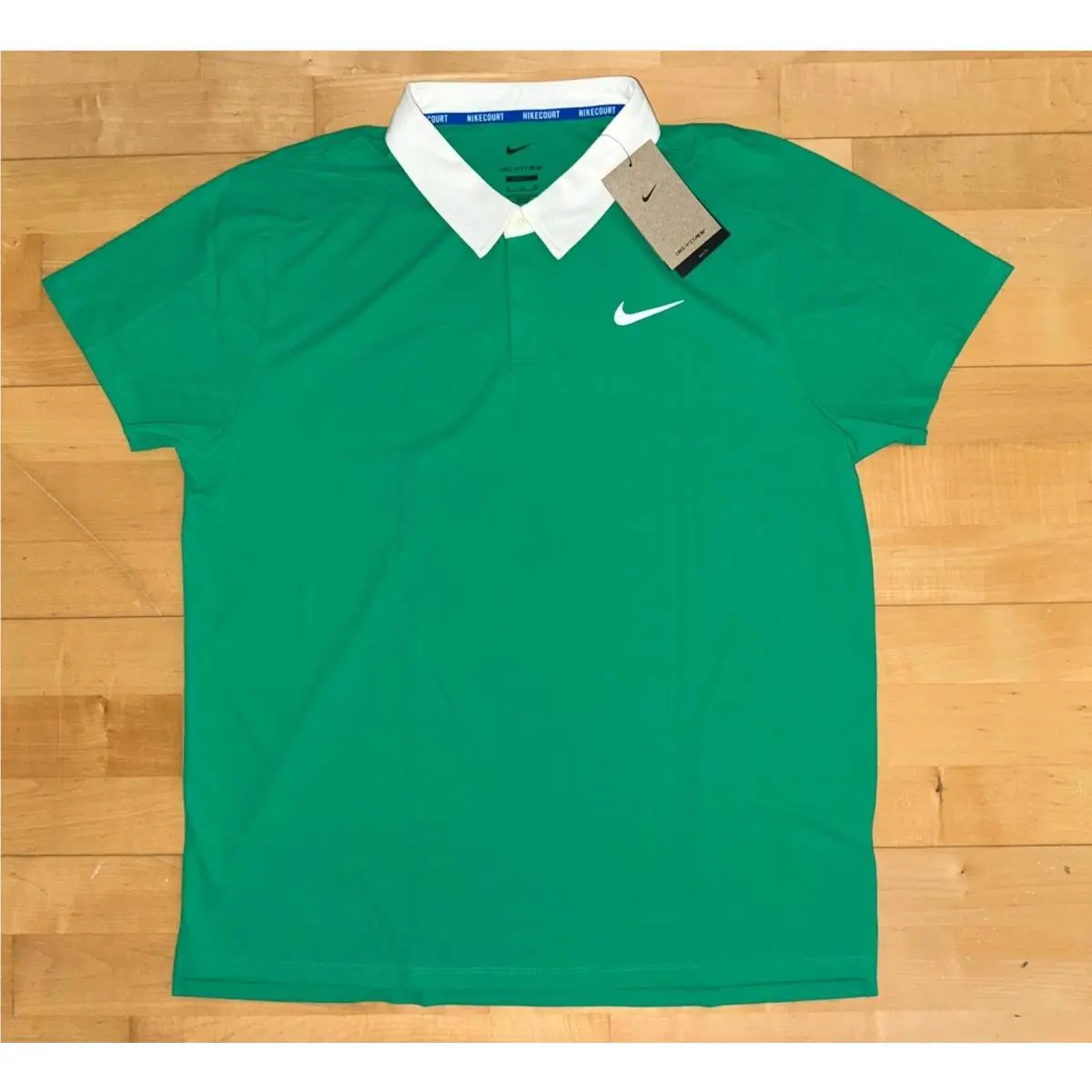 Nike Court Slam Dri-fit Adv Tennis Polo Shirt Jannik Sinner Alcaraz Men`s Sz XL