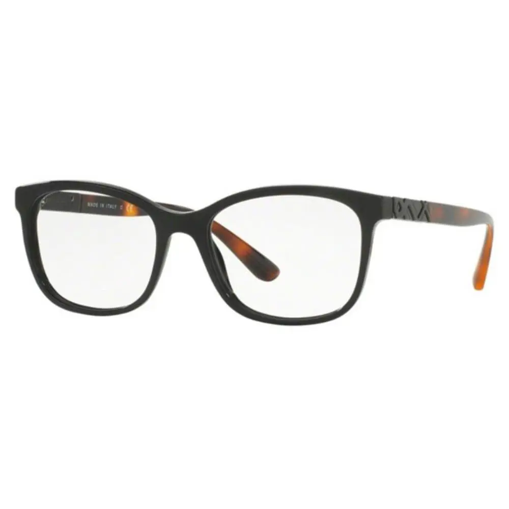 Burberry BE2242 3001 Eyeglasses 53mm Black / Clear Demo Lens