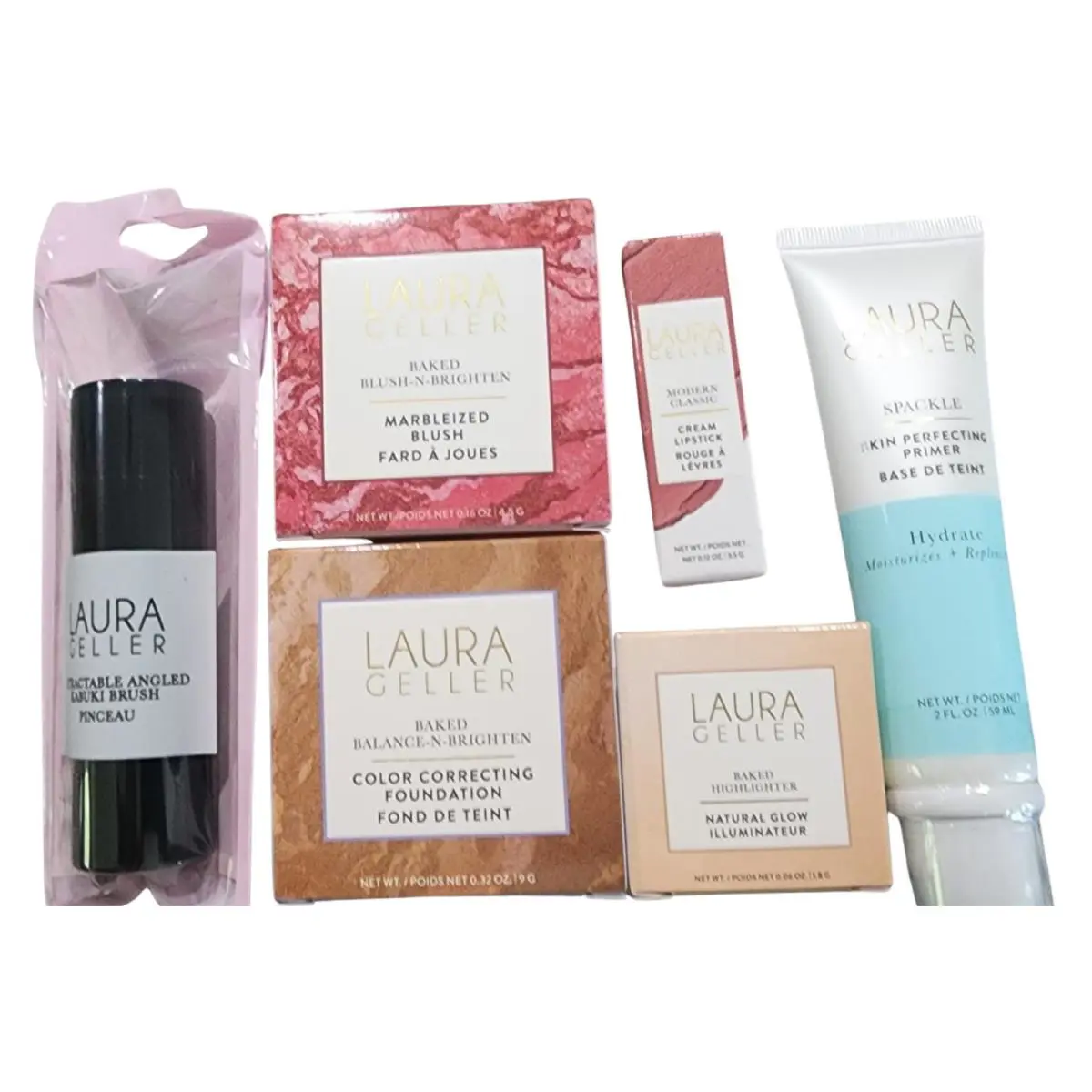 Laura Geller New York Cult Classics Full Face Makeup Kit Fair New