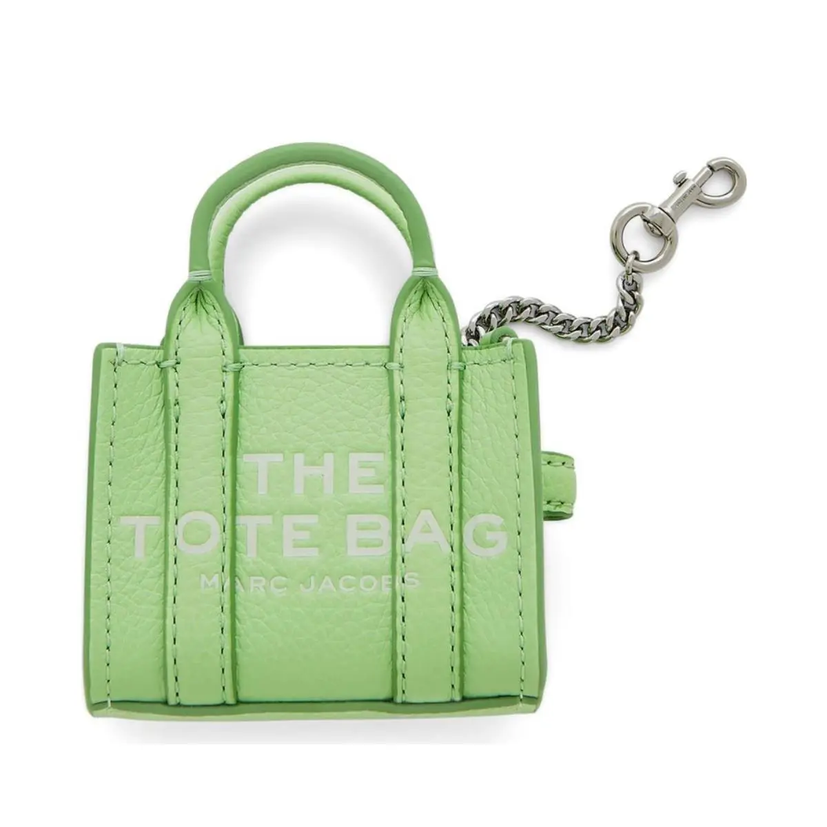 Marc Jacobs The Nano Tote Bag Charm Peppermint Green