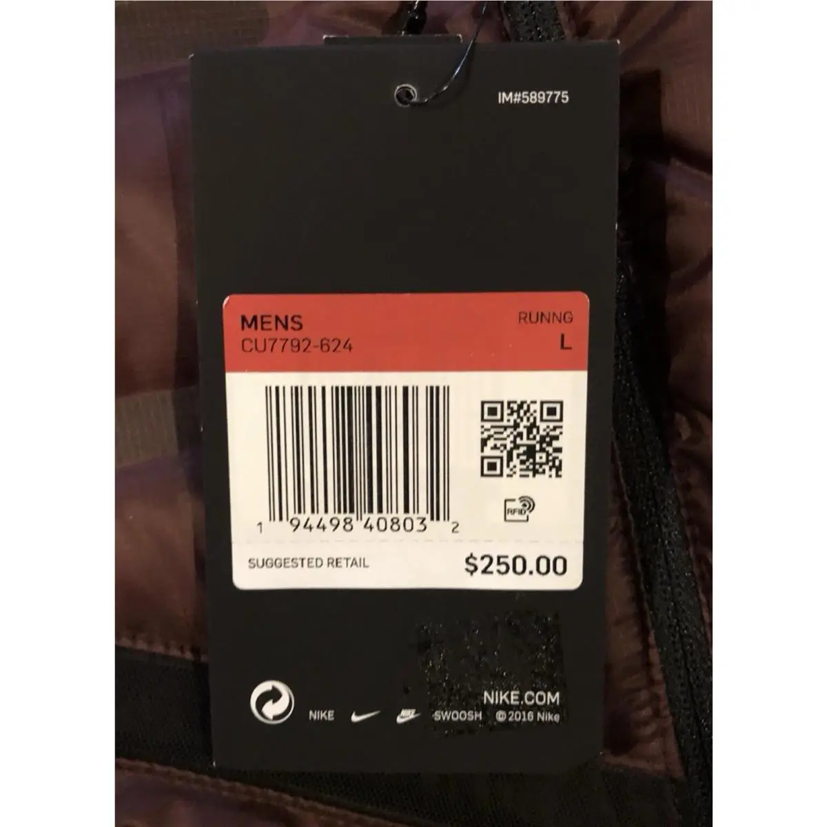 Nike clothing - Nike AeroLoft - AeroLoft - CU7792624 - Maroon 0
