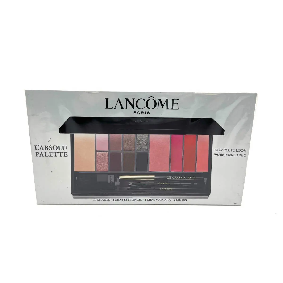 Lancome L`absolu Palette Eyeshadow Blush Lipstick Eyeliner Mascara