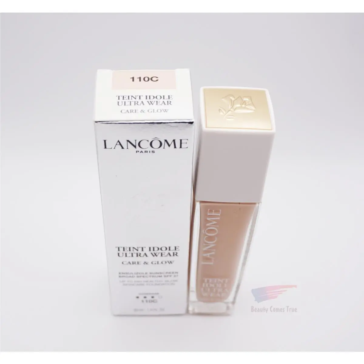 Lancome Teint Idole Ultra Wear Care Glow Foundation 110C 1 Oz. 30 ml