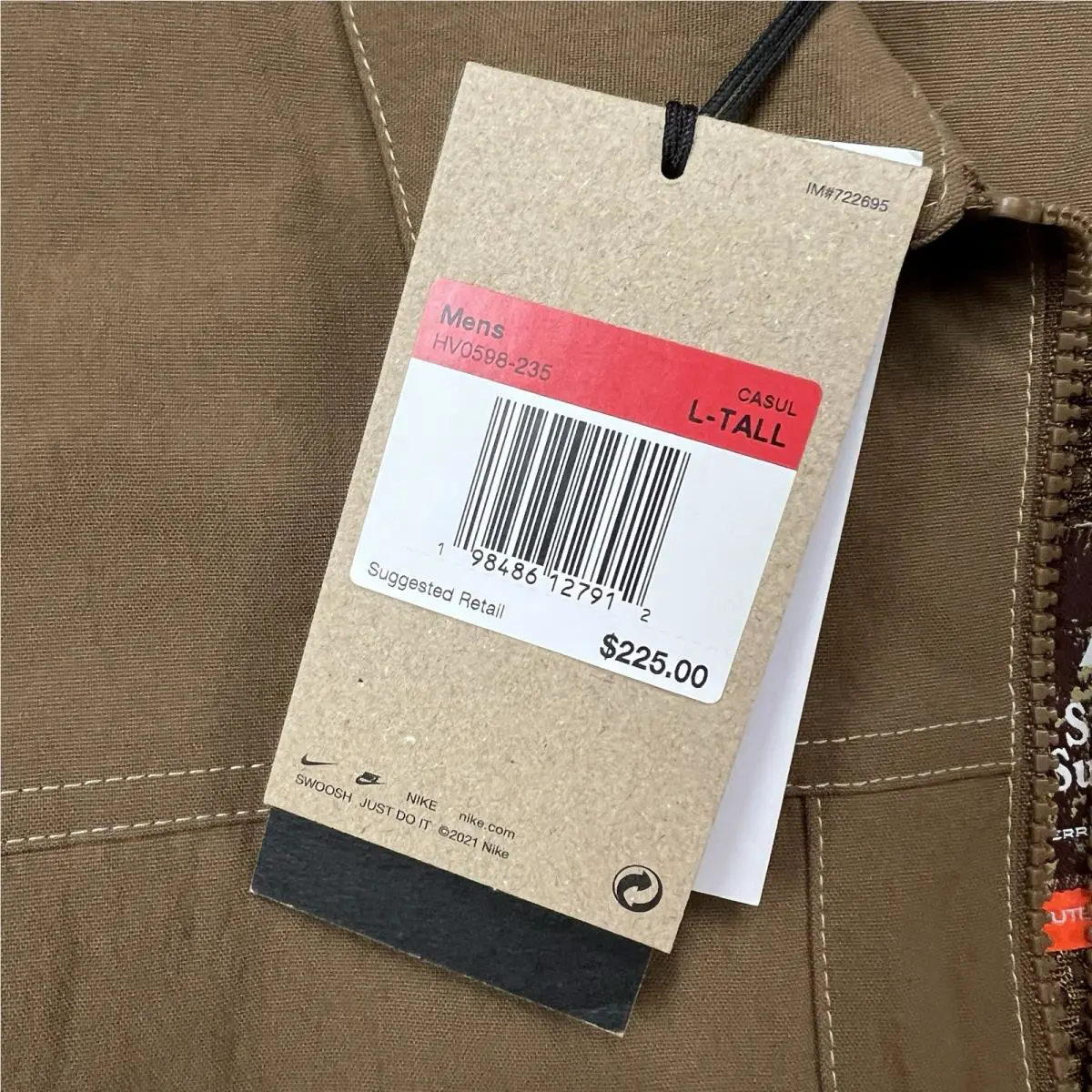 Nike clothing - ACG - ACG - HV0598235 - Brown (UPC: 198482041281) 4
