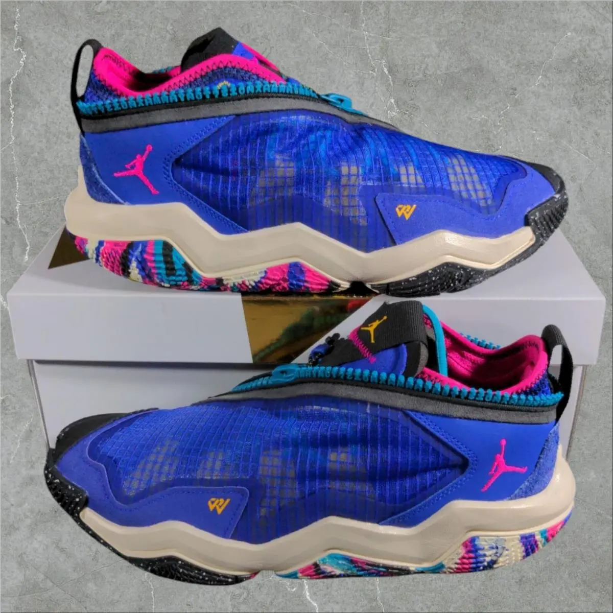 Jordan Why Not .6 Sneaker Men`s 8.5 Women`s 10 Concord Pink Shoe DO7189-460 by Nike