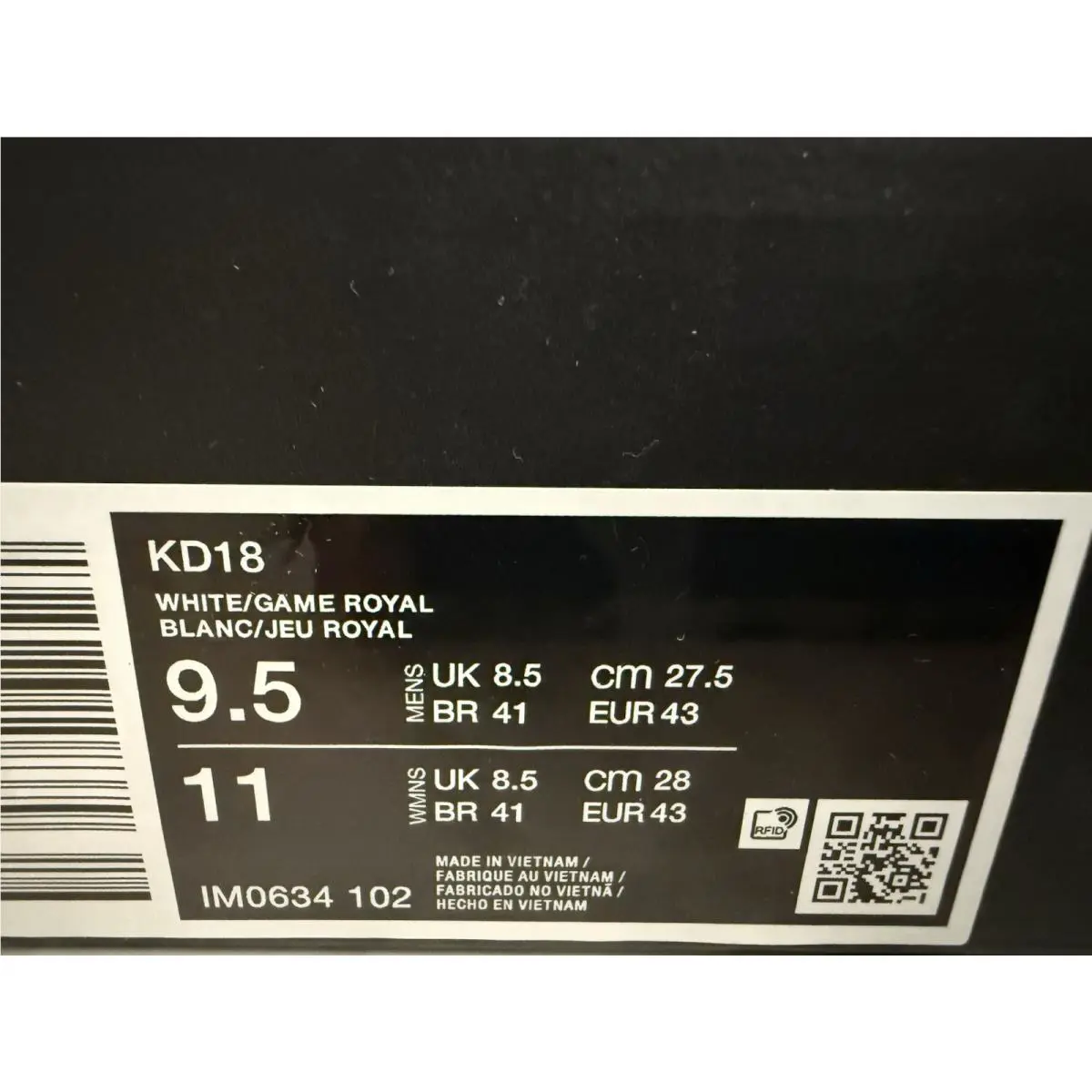 Nike shoes - Nike KD 18 - IM0634-102 - White 6