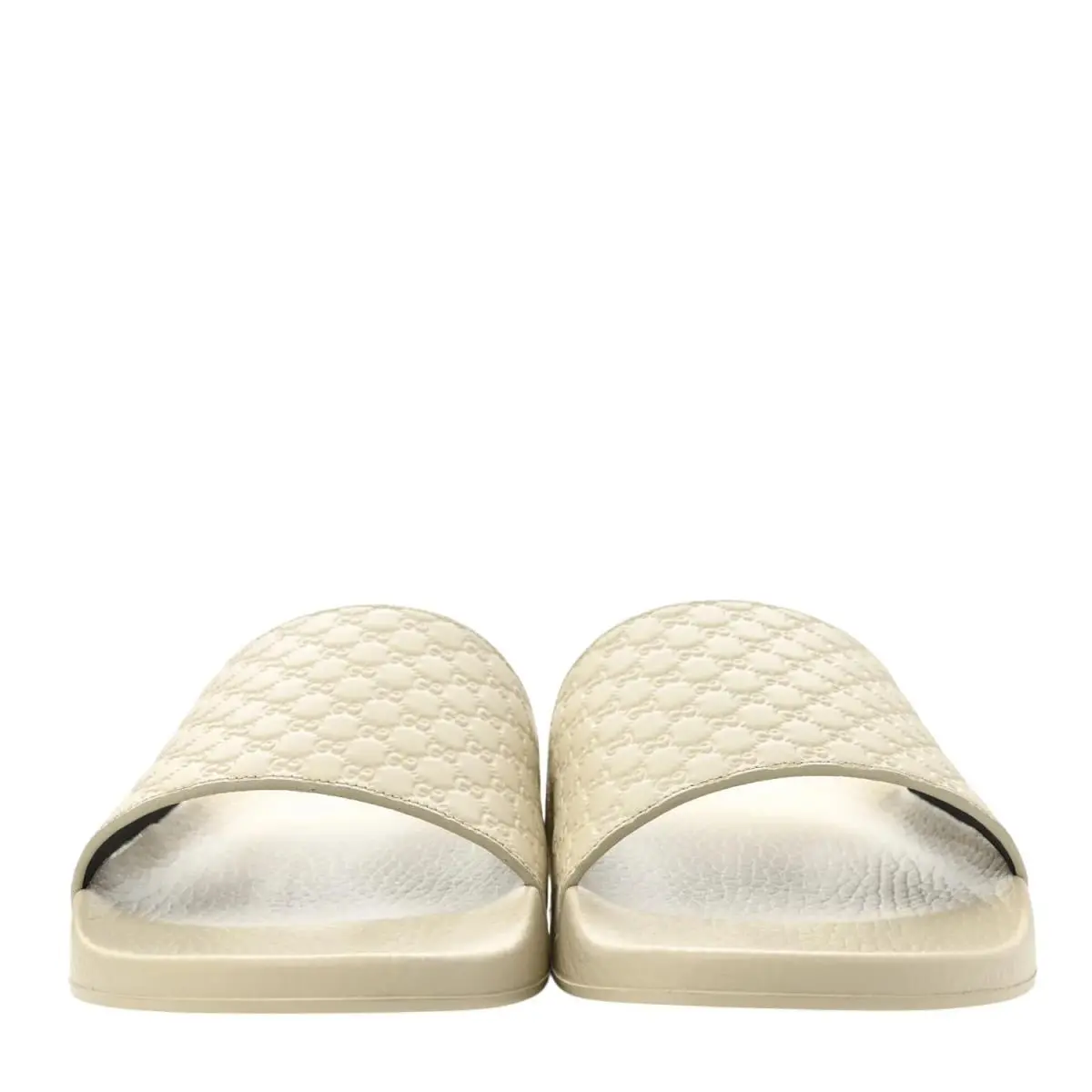 Gucci shoes - Microguccissima Slides - Microssima Slides - 567115 - Ivory 2