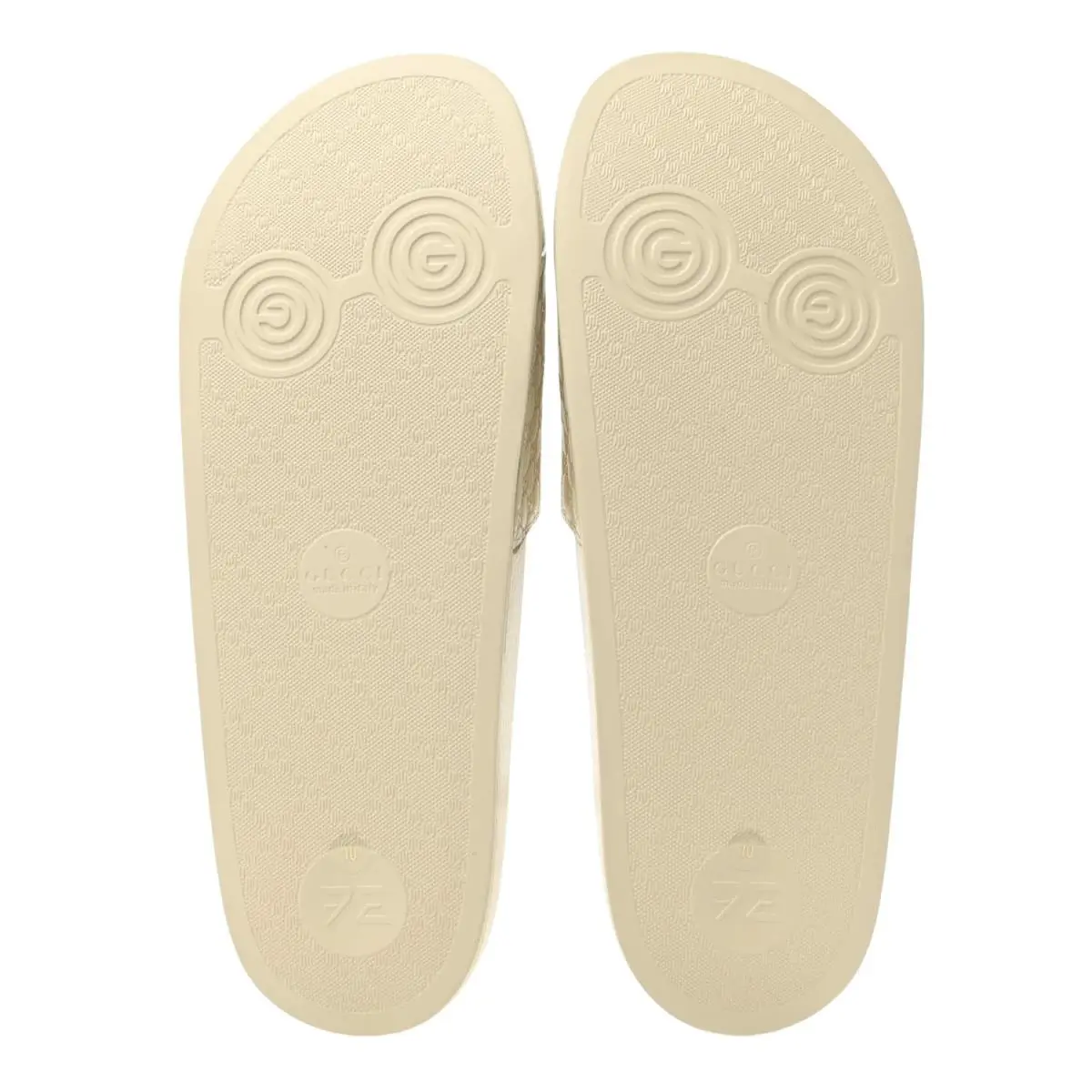 Gucci shoes - Microguccissima Slides - Microssima Slides - 567115 - Ivory 3