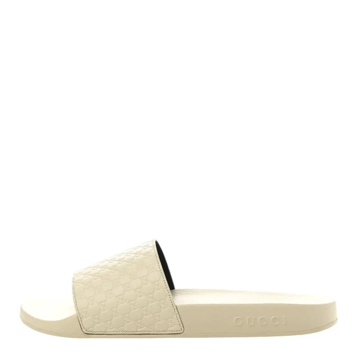 Gucci shoes - Microguccissima Slides - Microssima Slides - 567115 - Ivory 6