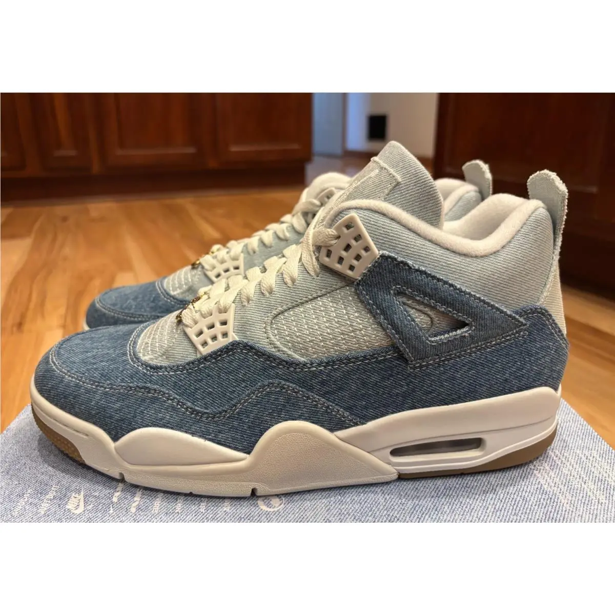 Nike shoes - Air Jordan 4 - Air - IB6716-100 - Blue (UPC: 198480941118) 1