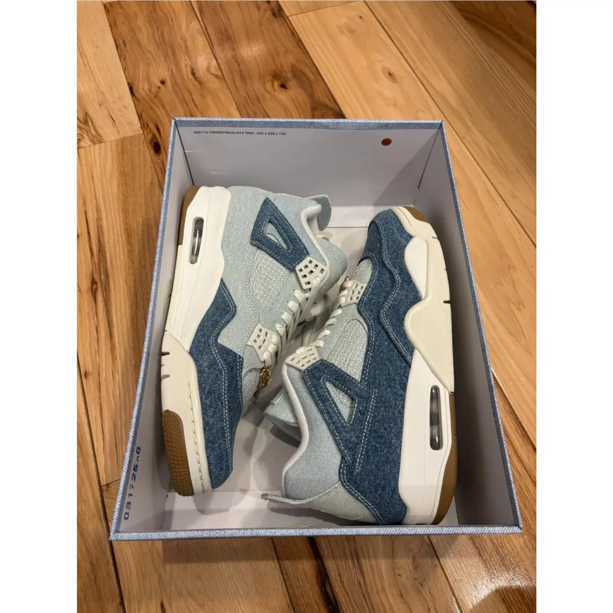 Nike shoes - Air Jordan 4 - Air - IB6716-100 - Blue (UPC: 198480941118) 6