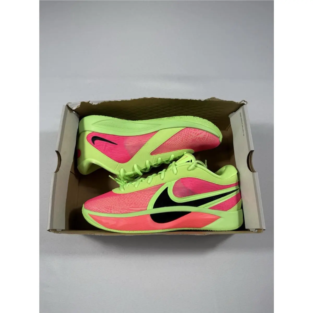 Men’s Size 10.5 - Nike Giannis Freak 6 Watermelon HJ9109 300 Basketball - Pink