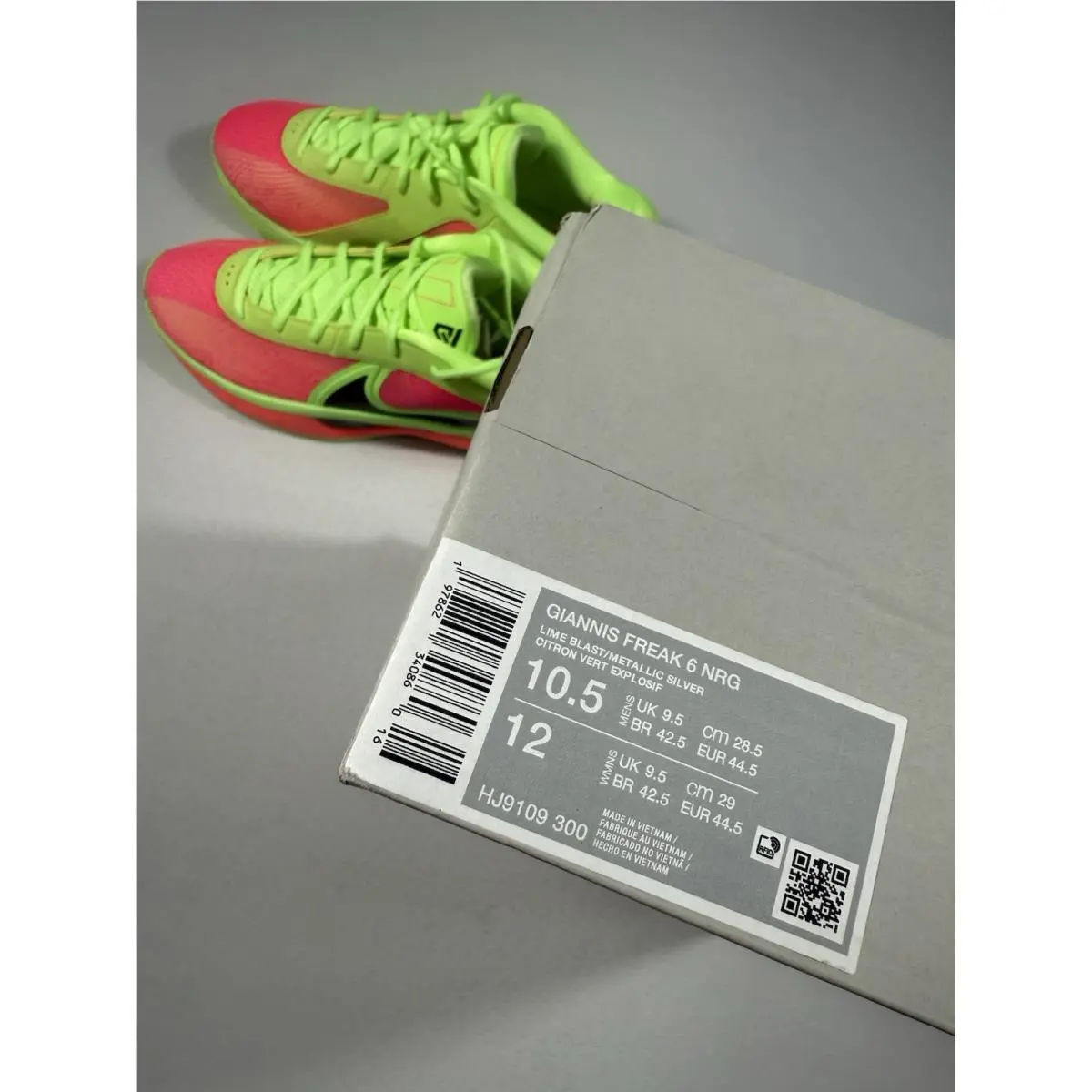 Nike shoes - Nike Giannis Freak 6 - Giannis Freak - HJ9109-300 - Pink (UPC: 0197862340860) 8
