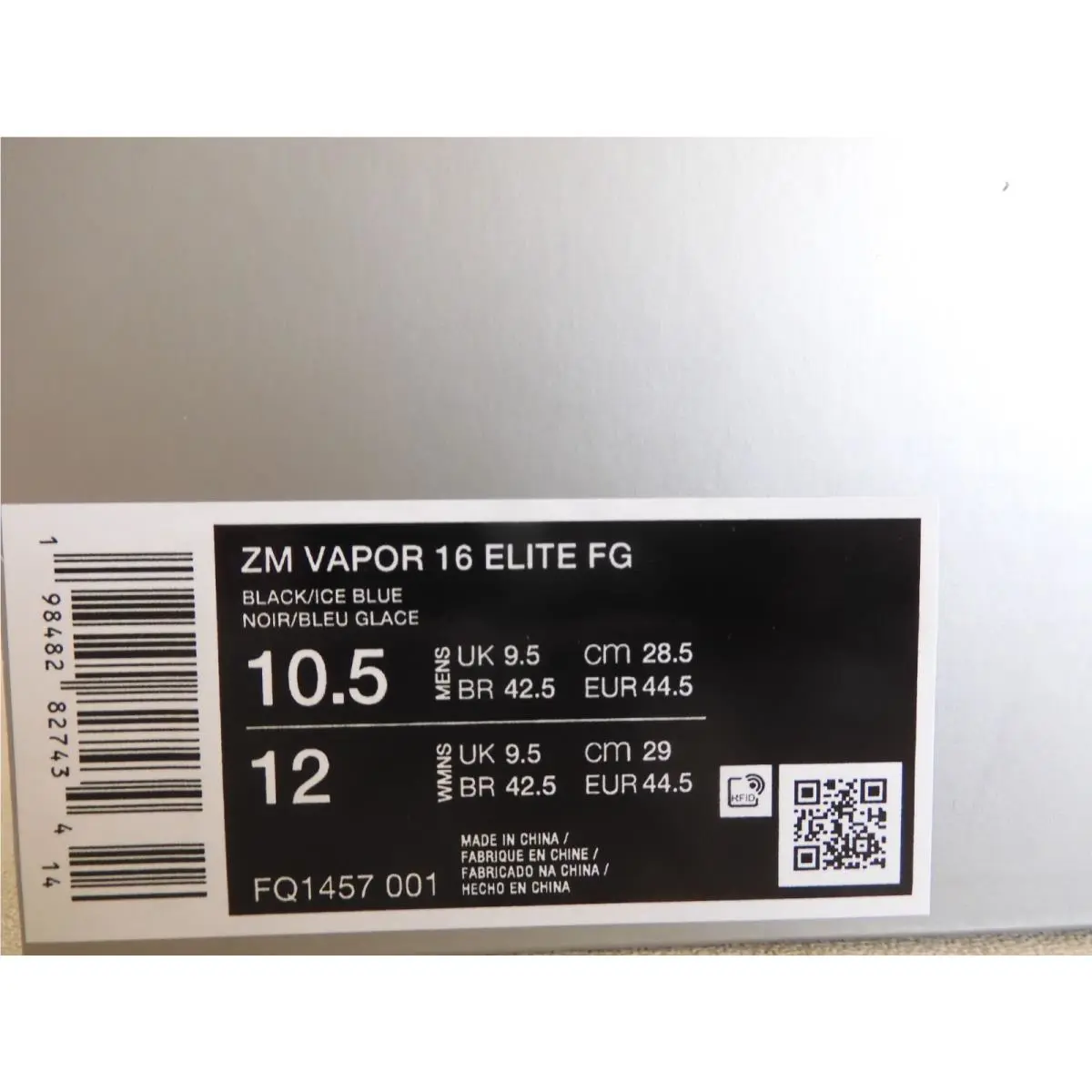 Nike shoes - Nike Zoom Mercurial Vapor 16 - FQ1457-001 - Black 7