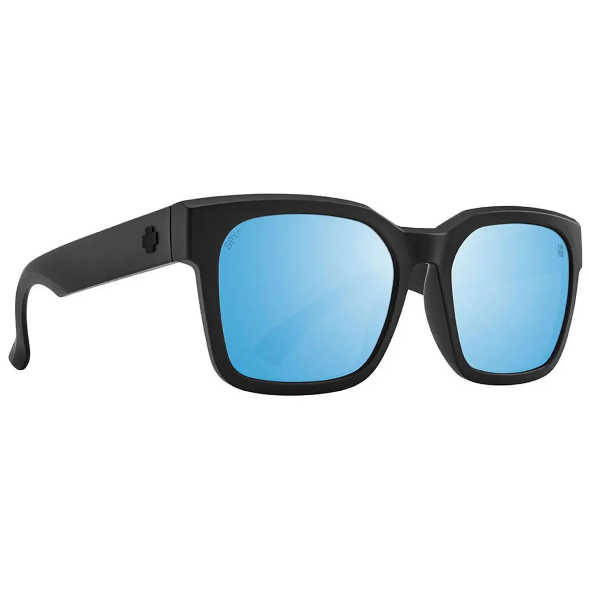 Spy Optics Dessa Matte Black Ice Blue Polarized Sunglasses