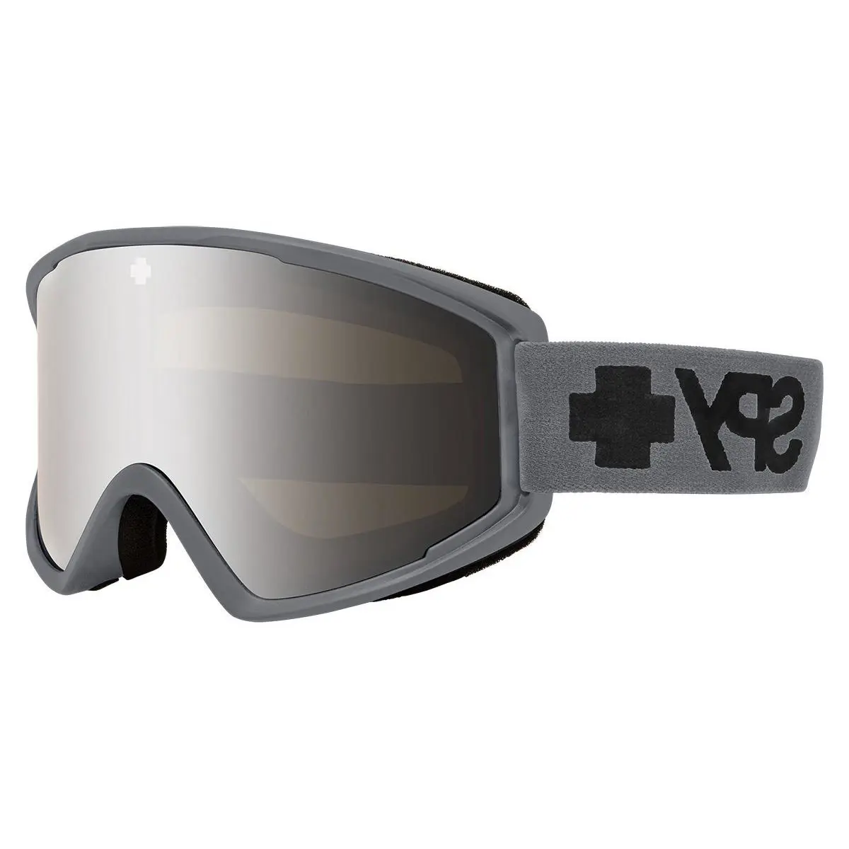Spy Optic Crusher Elite Matte Gray Bronze Silver Spectra Mirror Goggles R3105