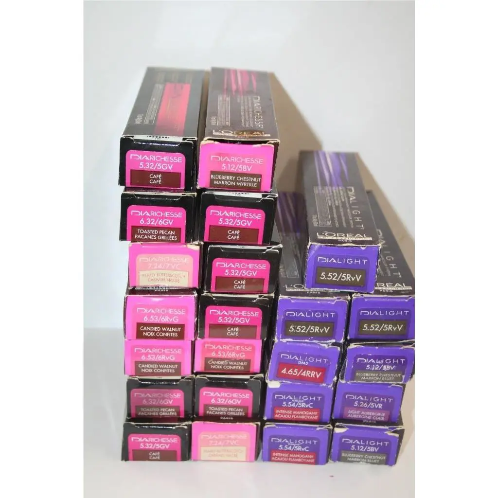 23 L`oreal Diarichesse Dialight Pro Ammonia-free Demi-permanent Hair Color 2.1
