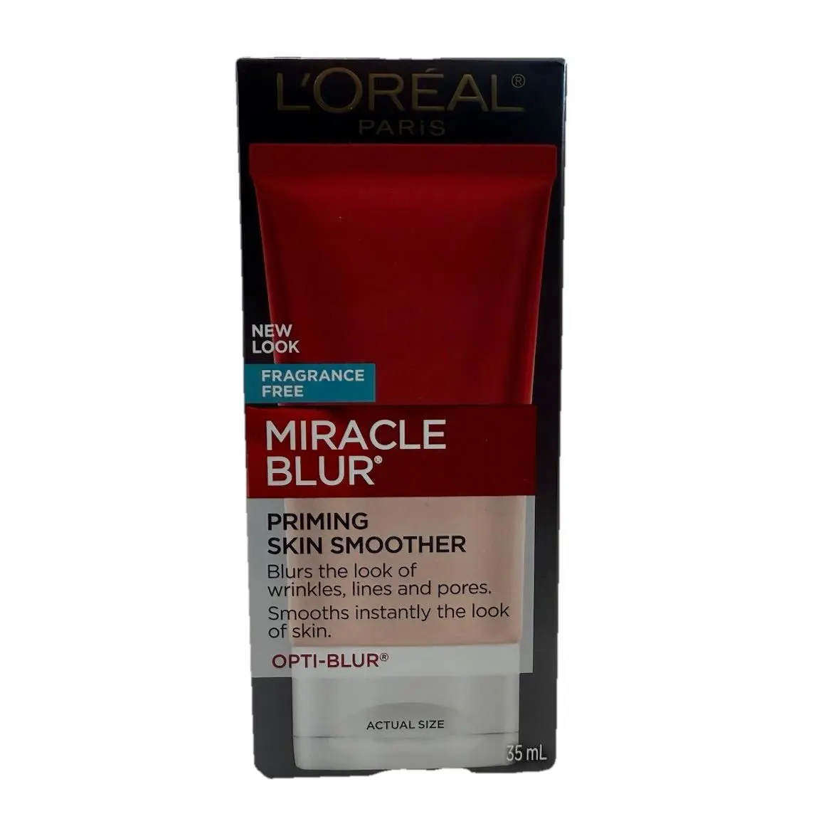 Loreal Miracle Blur Priming Instant Skin Smoother Fragrance Free Primer No Spf