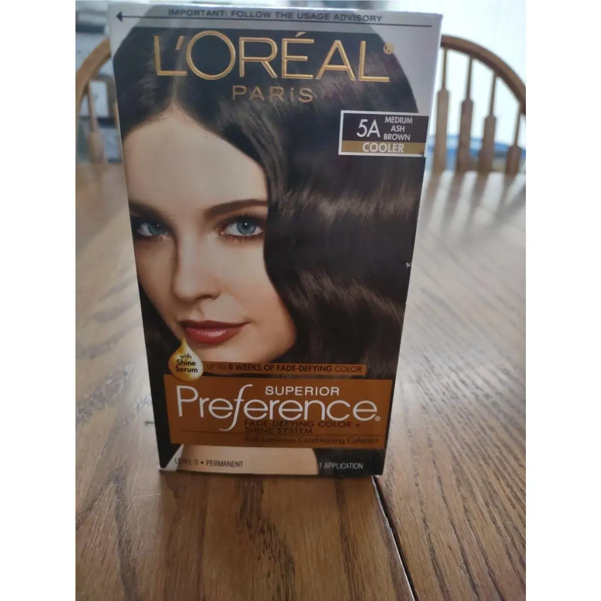 L`oreal Superior Preference 5A Medium Ash Brown Cooler