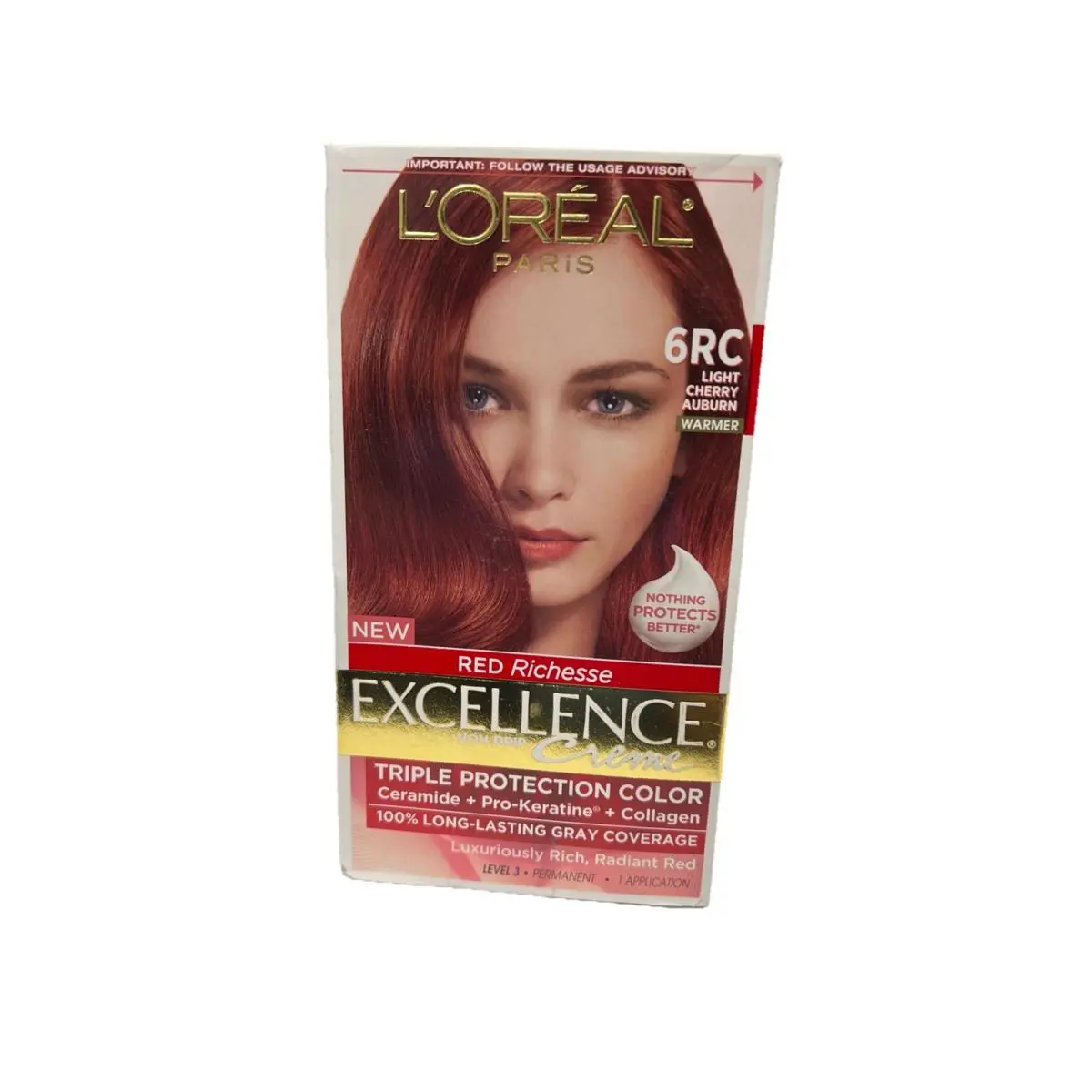 L`oréal L’oréal Paris Excellence Creme 6RC Light Cherry Auburn