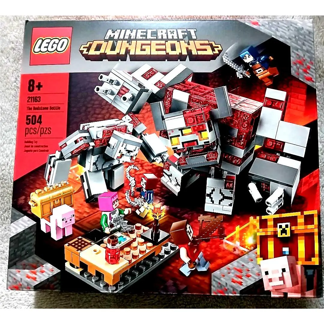 Lego Minecraft Dungeons 21163 The Redstone Battle - 2020 Retired