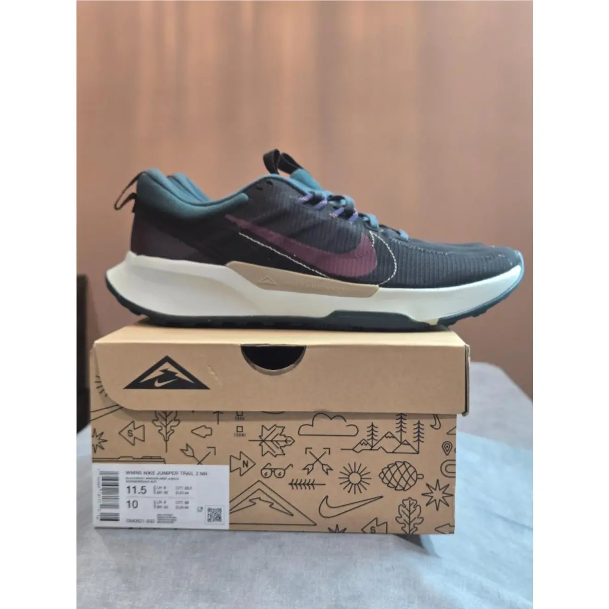 Nike shoes - Nike Juniper Trail 2 - Juniper Trail - DM0821-003 - Black 1