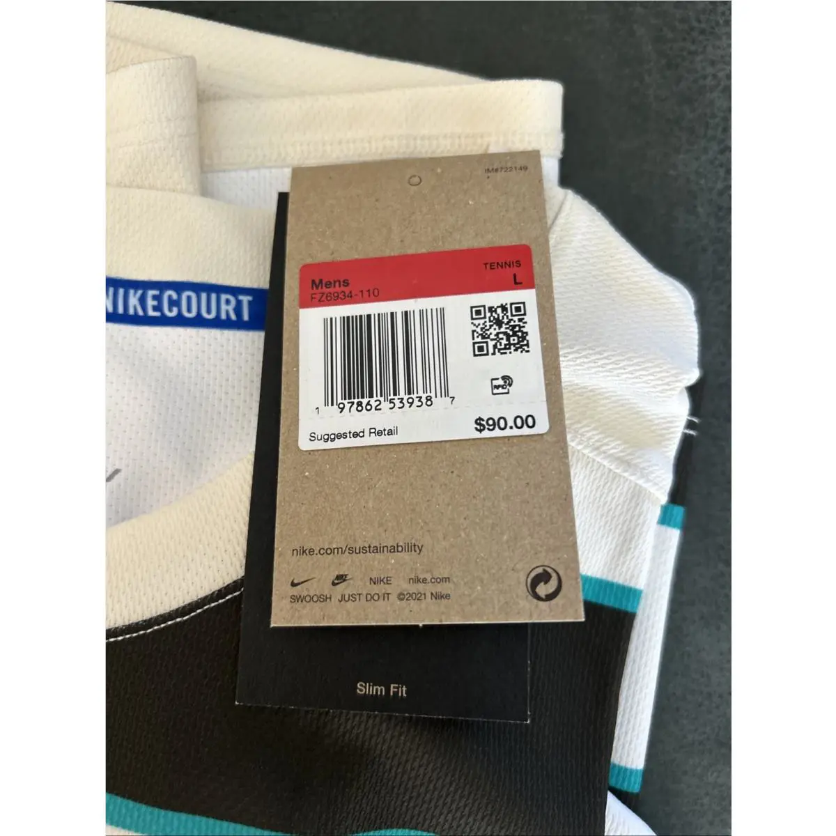 Nike clothing - Nike Dri-Fit - Ivory (UPC: 197862538137) 0