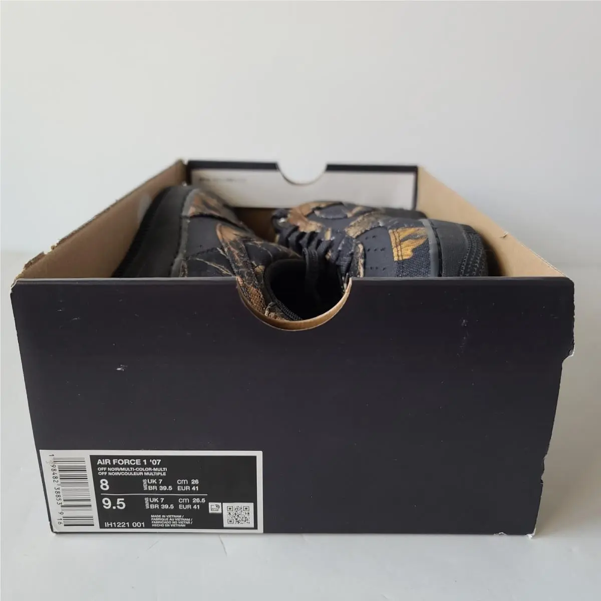 Nike shoes - Nike Air Force 1 - Air Force - IH1221-001 - Black 0