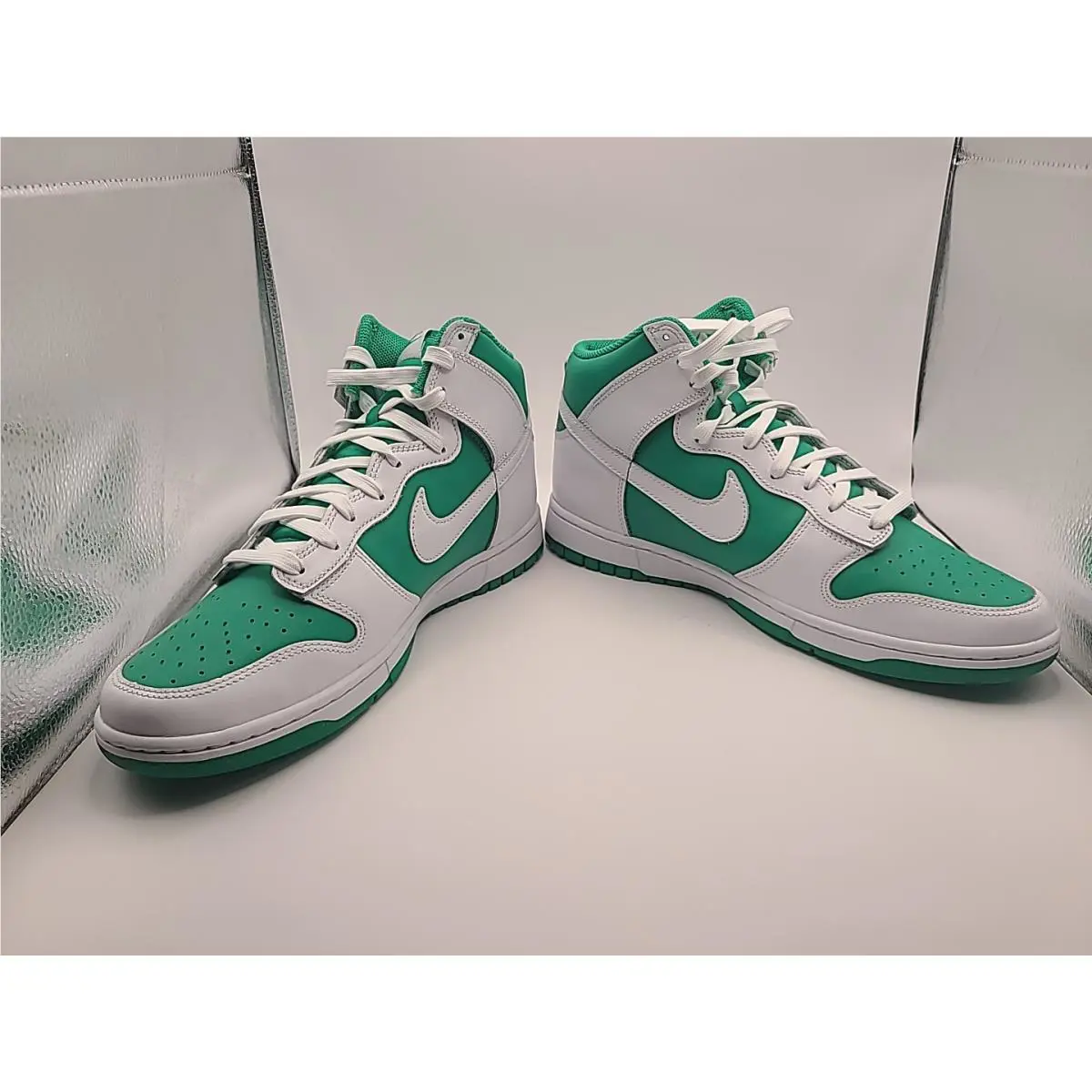 Nike shoes - Nike Dunk Hi - Dunk - Green 8