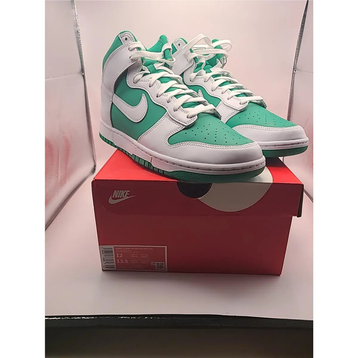 Nike shoes - Nike Dunk Hi - Dunk - Green 9