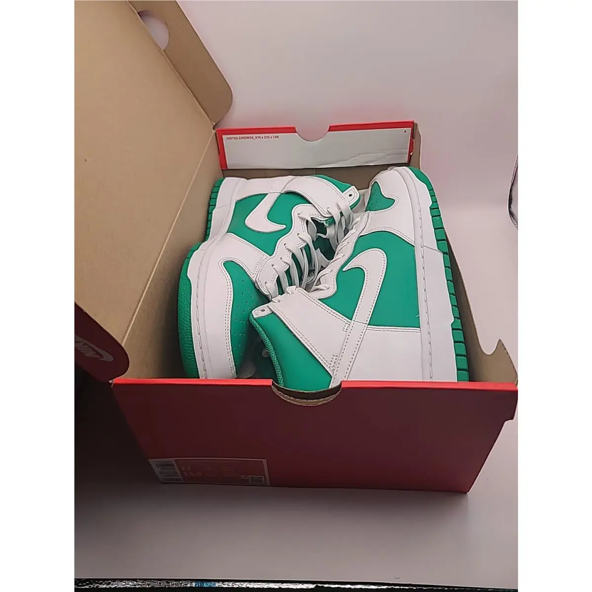 Nike shoes - Nike Dunk Hi - Dunk - Green 12