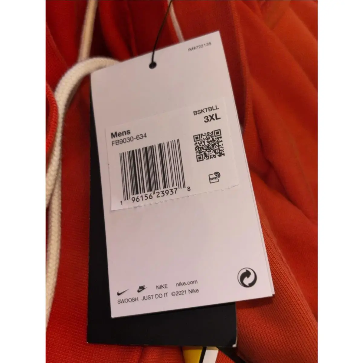 Nike clothing - Orange (UPC: 0196156239354) 8