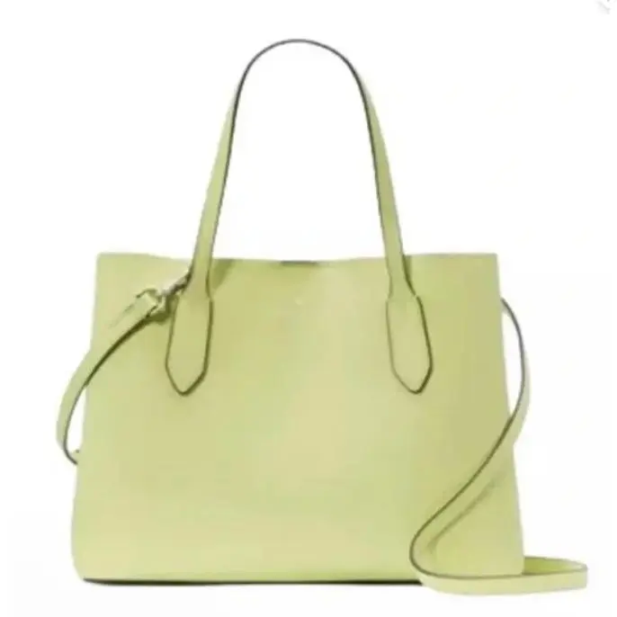 Kate Spade Harper Bosc Pear Refined Grain Leather Satchel Crossbody Tote Bag