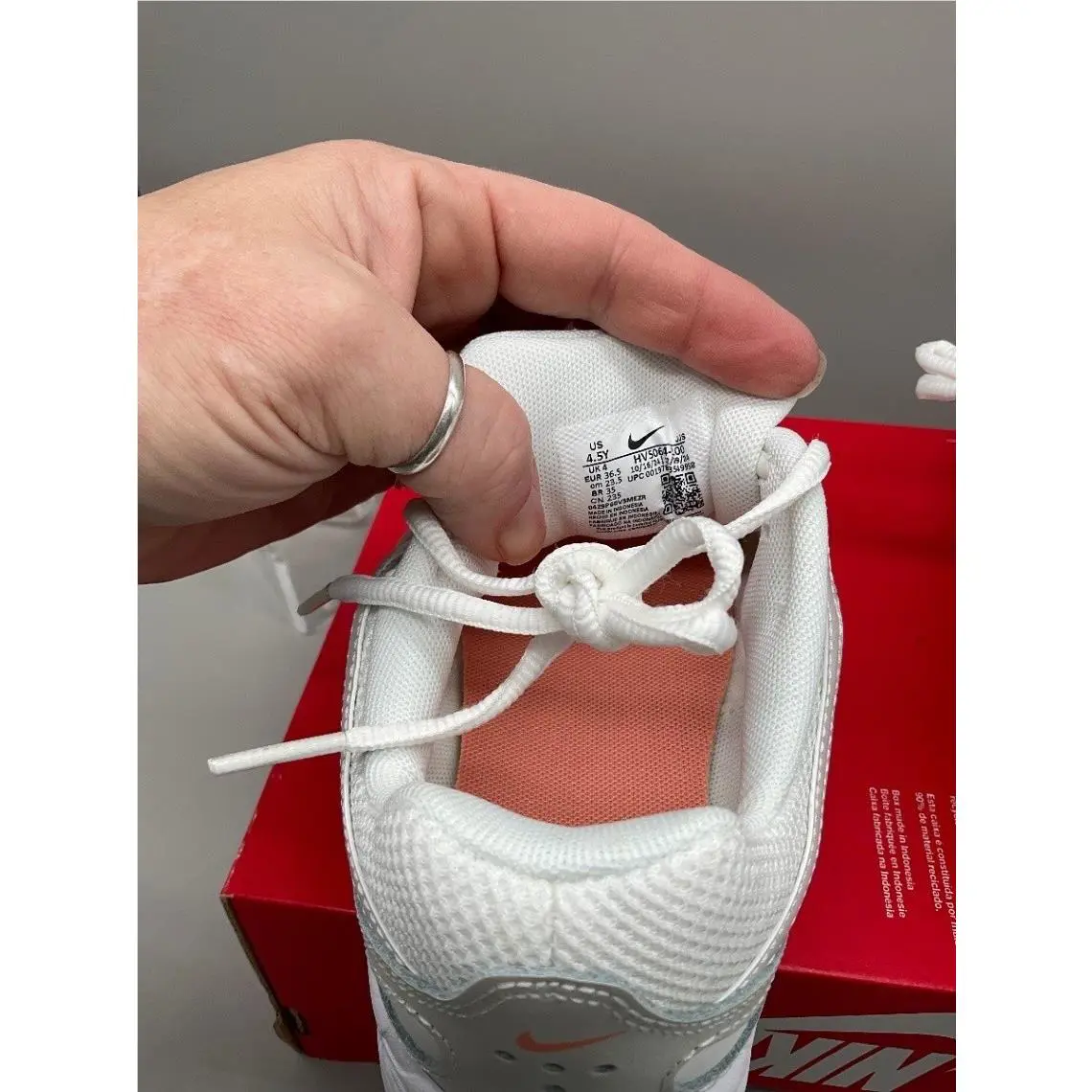 Nike shoes - P-6000 GS - White 4