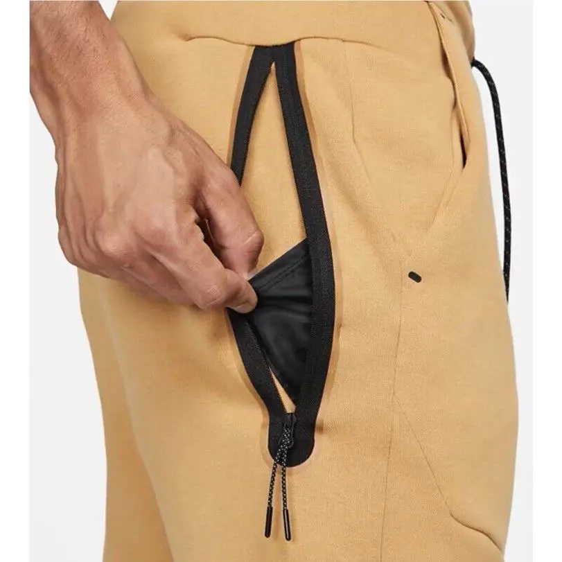 Nike clothing - Nike Tech Fleece Joggers - Tech Fleece Joggers - Elemental Gold Sail 1
