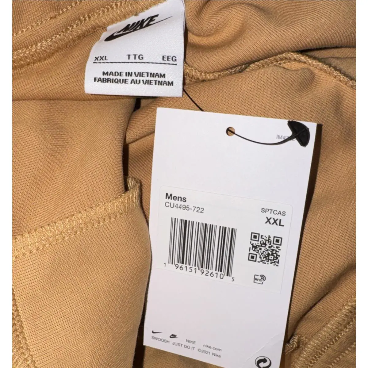 Nike clothing - Nike Tech Fleece Joggers - Tech Fleece Joggers - Elemental Gold Sail 2
