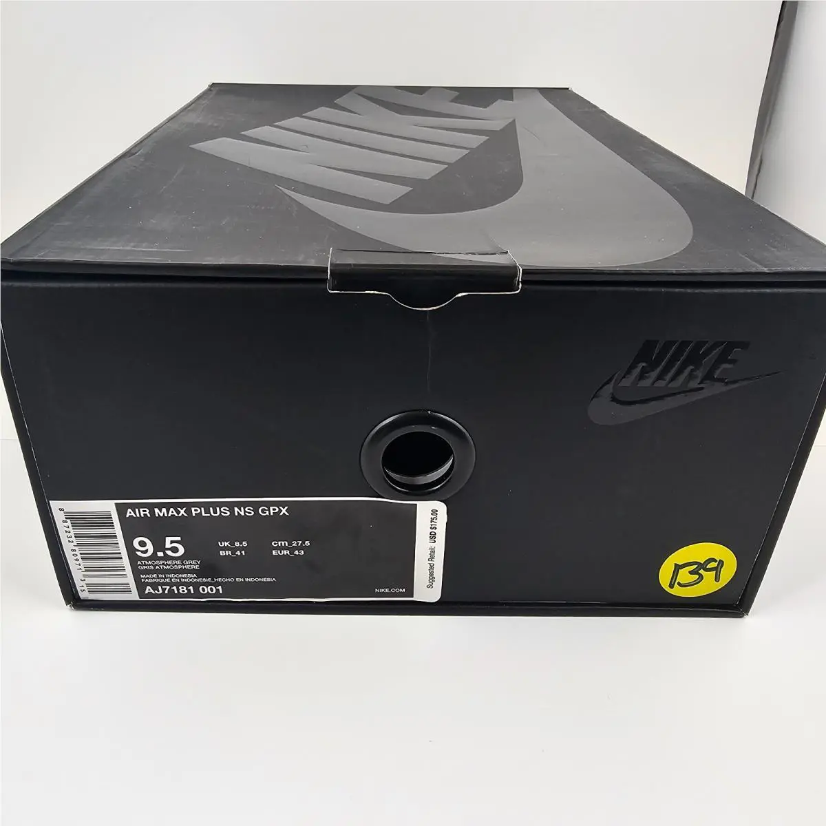 Nike shoes - Nike Air Max Plus - Air Max Plus - AJ7181-001 - Gray (UPC: 887232809713) 11