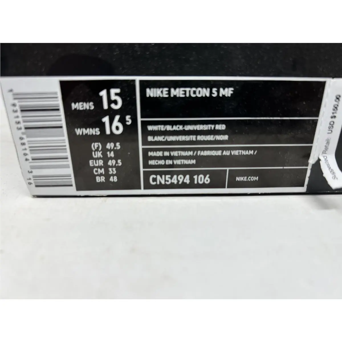 Nike shoes - Nike Metcon - Metcon - CN5494-106 - White 6