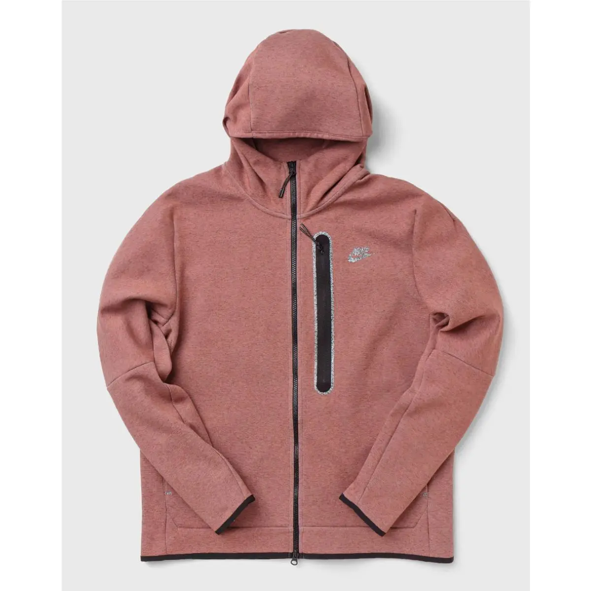 Nike Sportswear Tech Fleece Hoodie Men`s Size Large Redstone Jacket DD4688-670