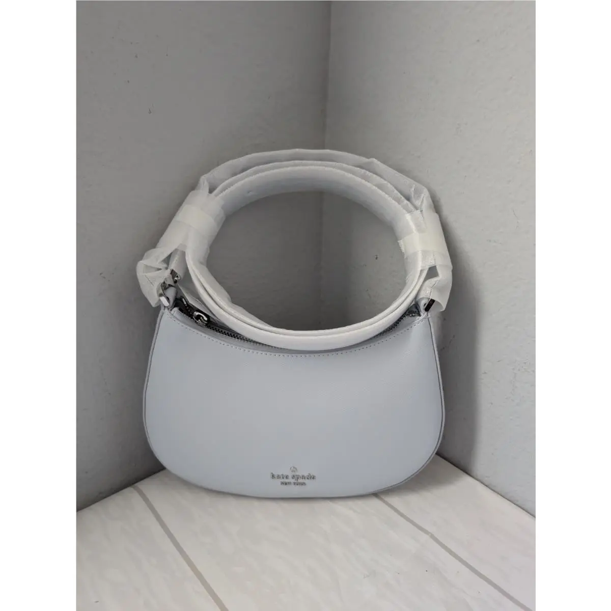 KK983 Paige Shoulder Bag Crossbody In Pale Sapphirine by Kate Spade