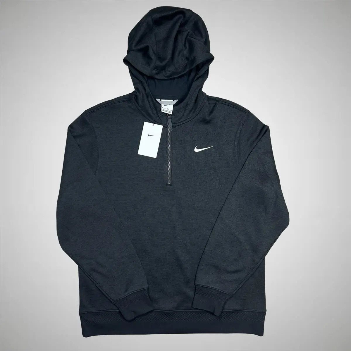 Nike Hoodie Men’s M Black Golf Quarter Zip Performance Pullover HJ8083-010