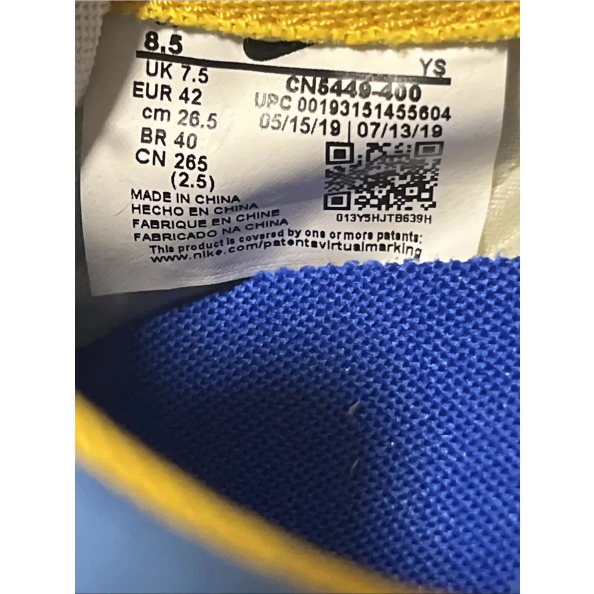 Nike shoes - Nike Waffle Racer - Waffle Racer - CN5449-400 - Blue (UPC: 0193151455604) 9