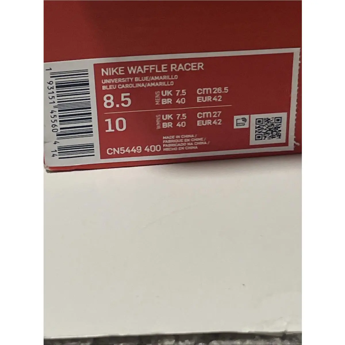 Nike shoes - Nike Waffle Racer - Waffle Racer - CN5449-400 - Blue (UPC: 0193151455604) 10