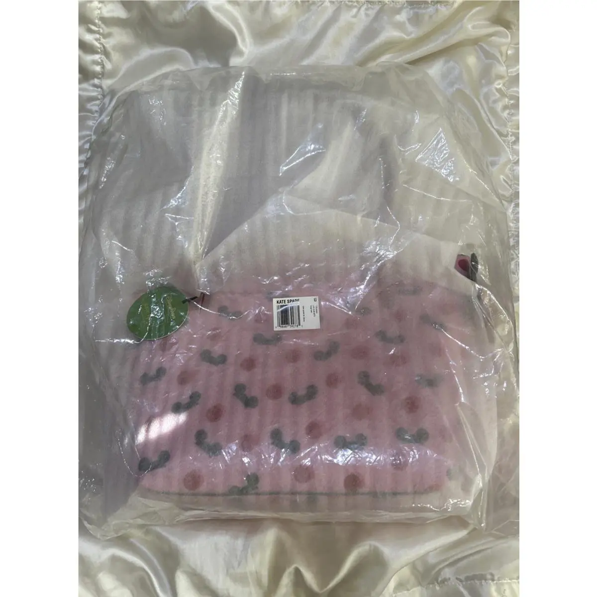 Tag Pkg Kate Spade X Disney Large Pink Tote Mickey’s Ear Hat