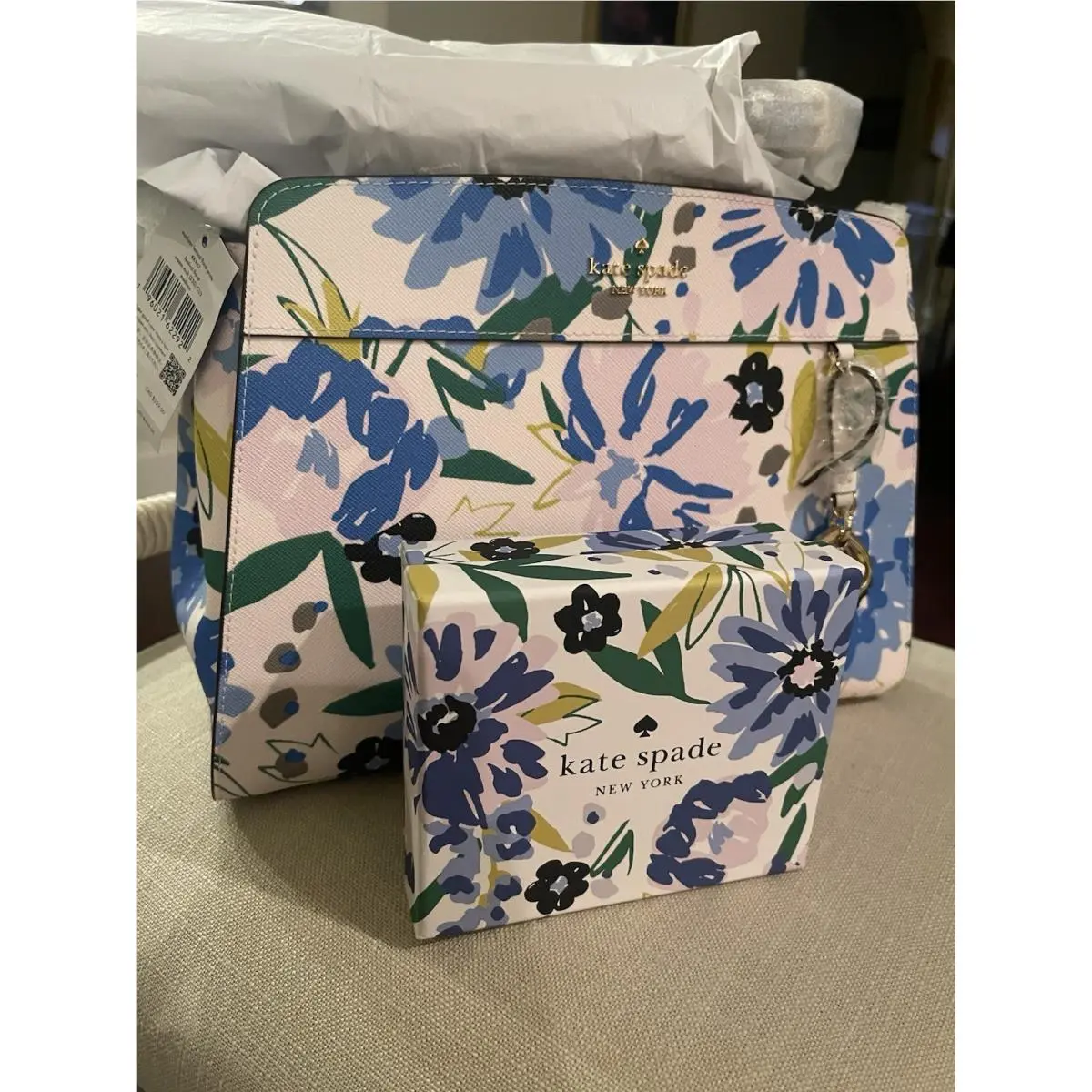 Kate Spade Madison Medium Shoulder Crossbody Shoulder Bag Festival Floral +cc