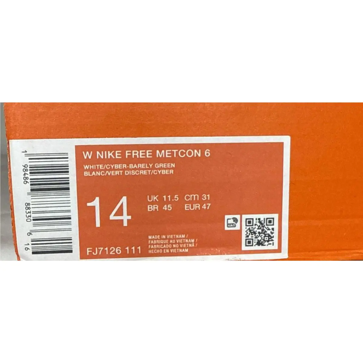 Nike shoes - Nike Free Metcon - Free Metcon - FJ7126-111 - White (UPC: 198486883306) 4