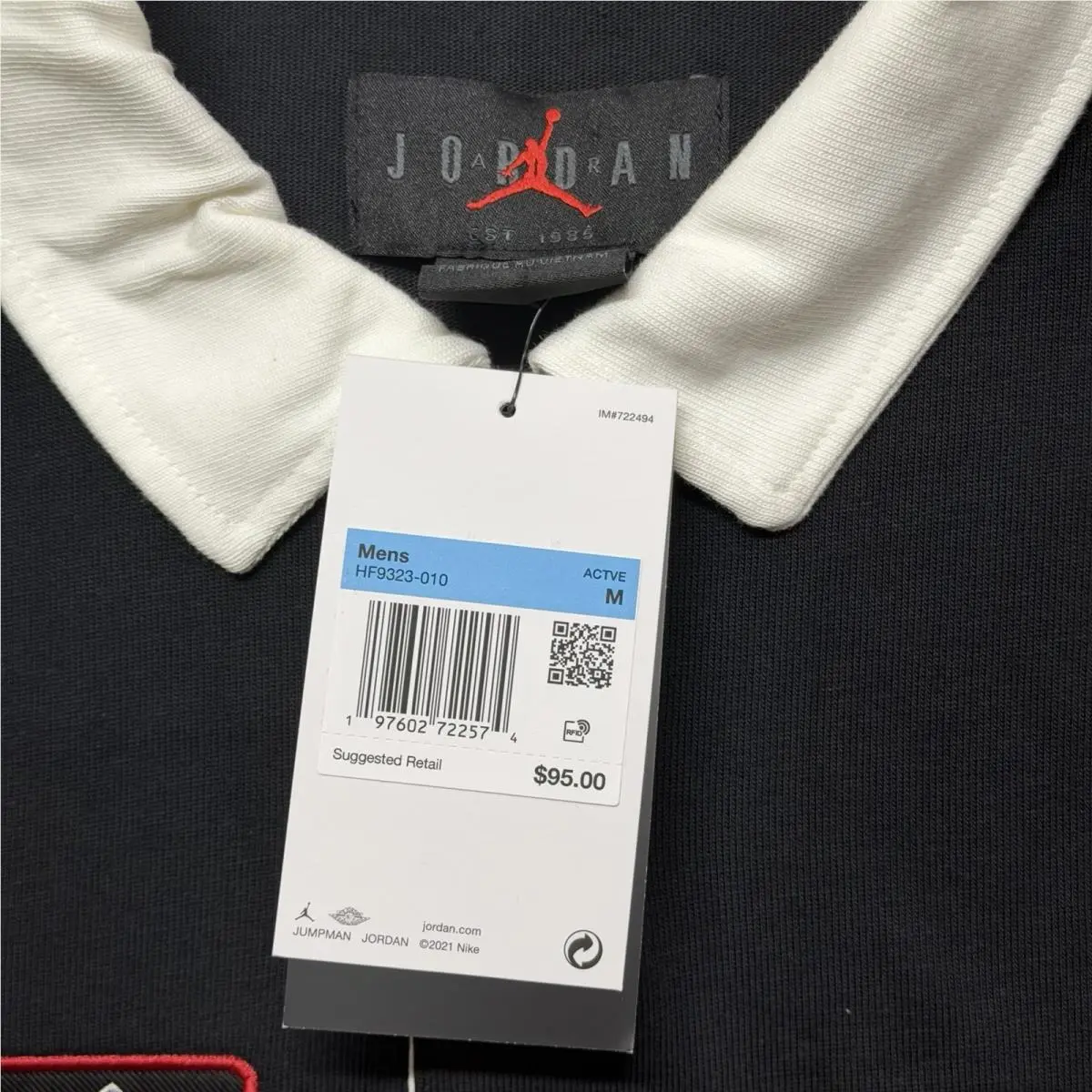 Nike clothing - Jordan Essential - Essential - HF9323-010 - Black 12