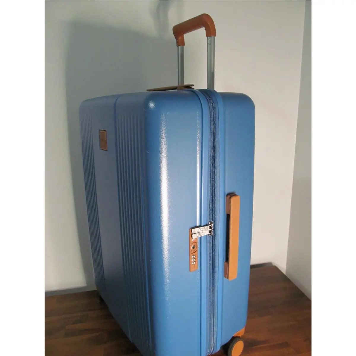 Bric`s Bric`s Fefara Collection-milano Italy-blue Check In Spinner-tsa Locking
