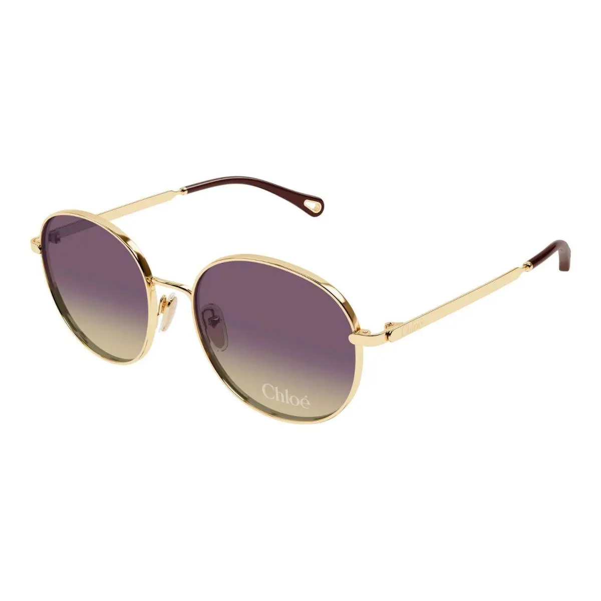 Chloé Chlo CH0325S Gold/grey Violet Shaded 001 Sunglasses
